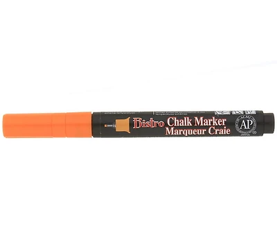 Marqueur craie - bistro - extra fin - orange fluo