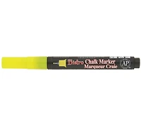 Marqueur craie - bistro - extra fin - jaune fluo