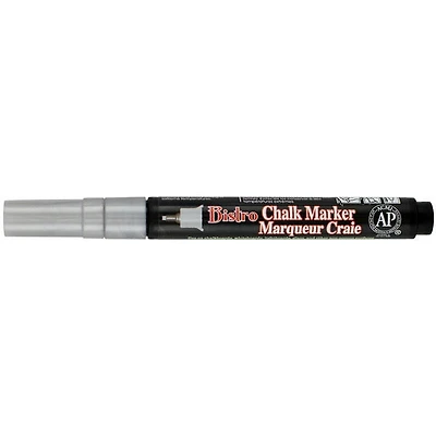 Chalk marker - bistro - extra fine - silver