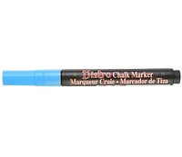 Marqueur craie - bistro - fin - bleu fluo