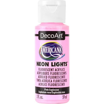 Acrylique americana neon explosion rose - 60ml
