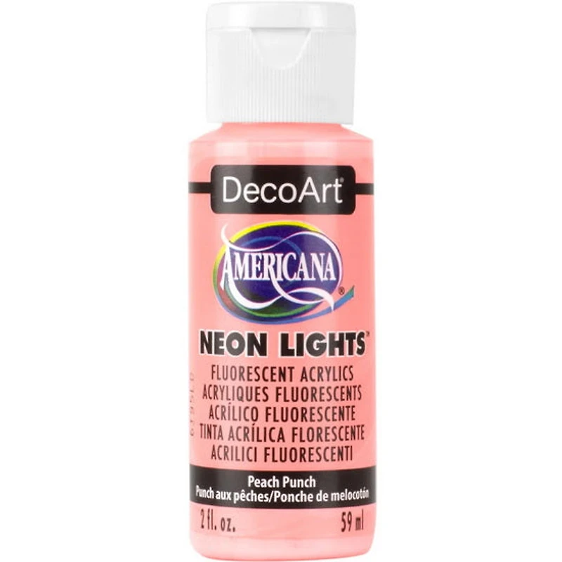 Acrylique americana neon punch aux peches - 60ml