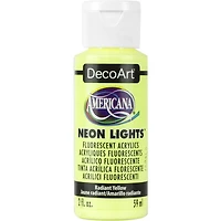 Acrylique americana neon jaune radiant - 60ml