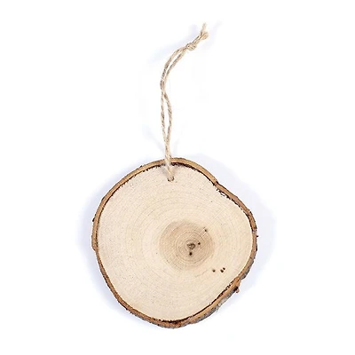 Hanging Decorative Wood Slice - 8.5 cm