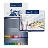Ens. 48 crayons aquarellables goldfaber aqua