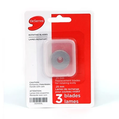 Sharp blades for rotating cutter