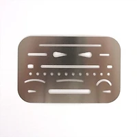 Metal shield for eraser