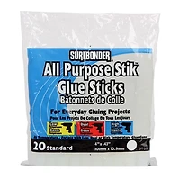 20 all-purpose glue sticks