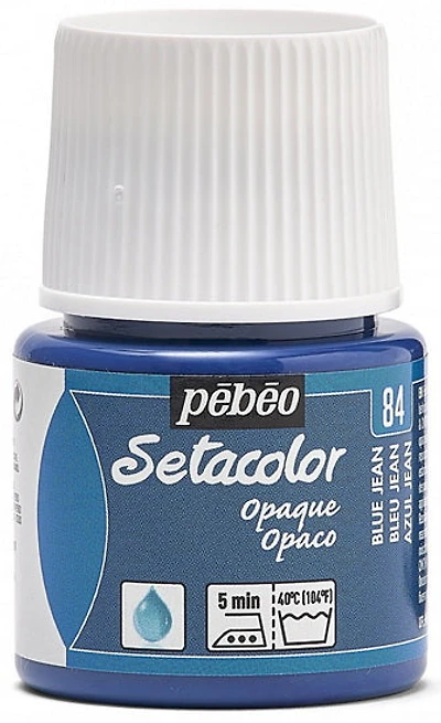 Textile paint - setacolor - 45ml - opaque - blue jean