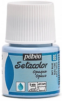 Textile paint - setacolor - 45ml - opaque - sky blue