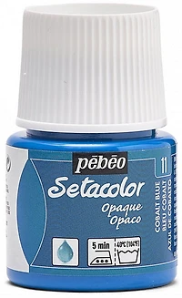 Textile paint - setacolor - 45ml - opaque - cobalt blue