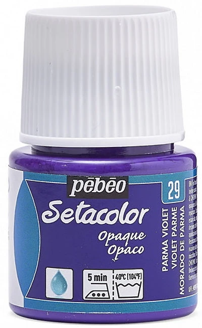 Textile paint - setacolor - 45ml - opaque - parma violet