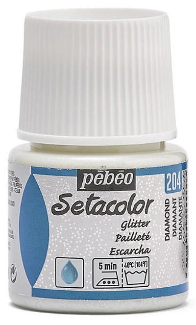 Peinture textile - setacolor - 45ml - paillette
