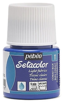 Textile paint - setacolor - 45ml - light tone - cobalt blue