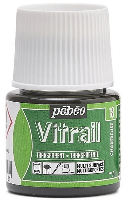 Glass paint - vitrail - 45ml - chartreuse