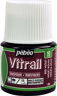 Peinture verre - vitrail - 45ml