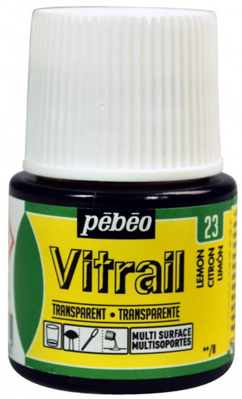 Glass paint - vitrail - 45ml - lemon
