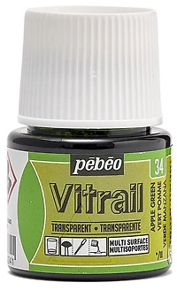 Glass paint - vitrail - 45ml - apple green