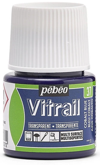 Glass paint - vitrail - 45ml - cobalt blue