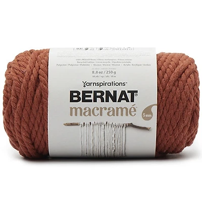 Macrame yarn #6 - 250g - burnt orange