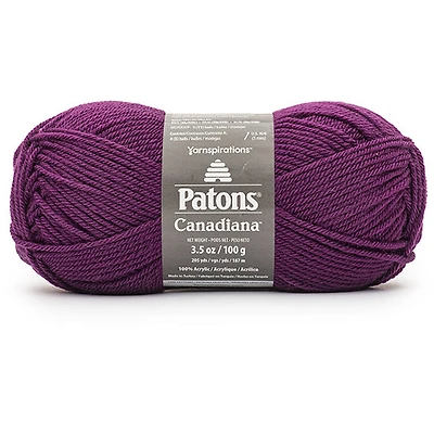 Fil canadiana #4 - 170gr - vin violet