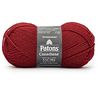 Fil canadiana #4 - 170gr - rouge lave