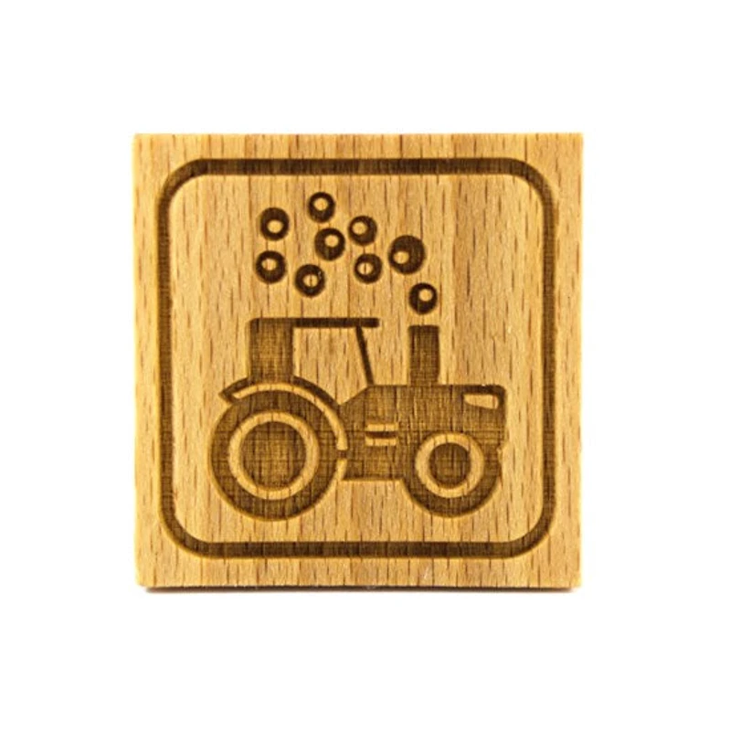 Étampe embossée - tracteur