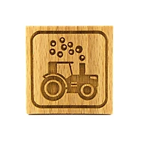 Étampe embossée - tracteur