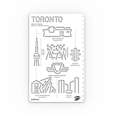 Citygrapher Stencil - Toronto