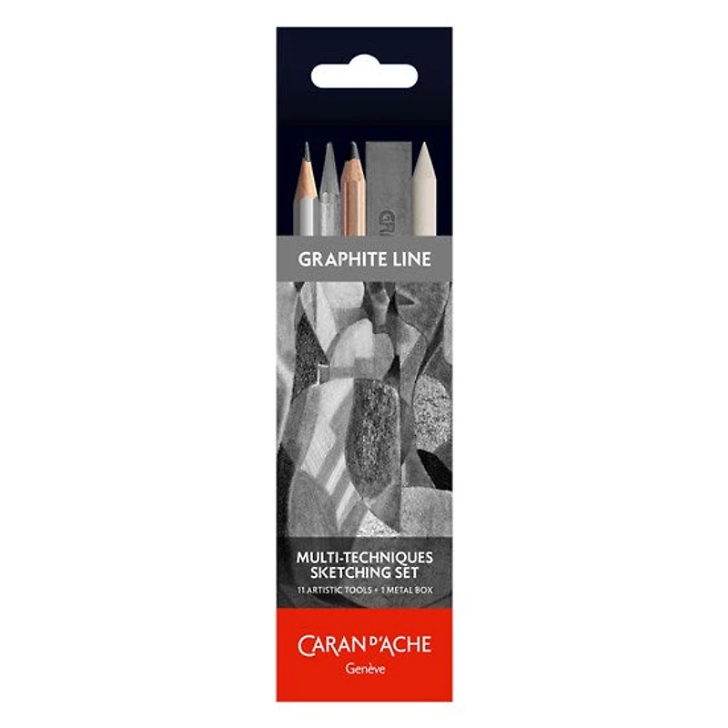 Set of 11 Pcs Graphite Sketching