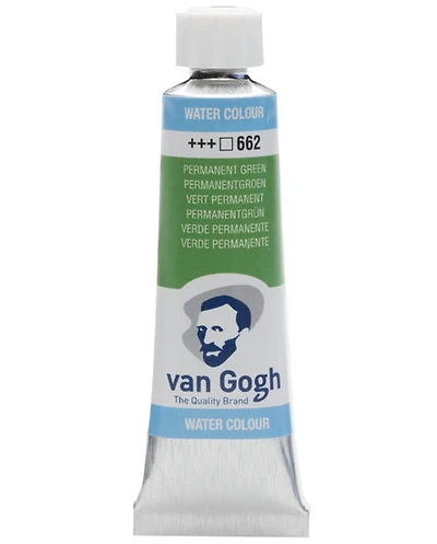 Aquarelle van gogh vert permanent - 10ml série 1