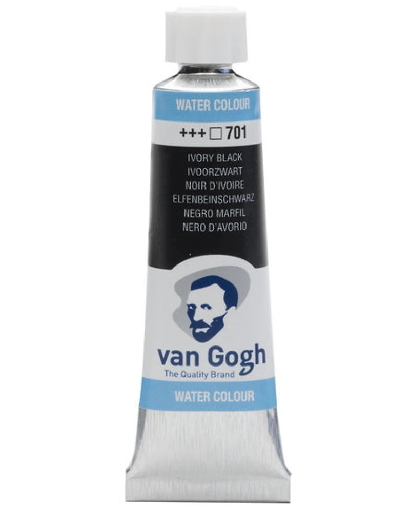 Van Gogh Watercolour Ivory Black - 10ML - 40ML Series1