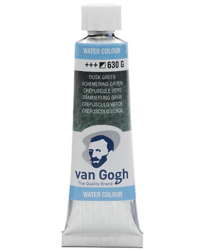 Aquarelle van gogh crépuscule vert - 10ml série 1