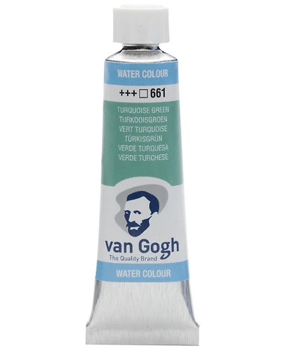 Aquarelle van gogh vert turquoise - 10ml série 1