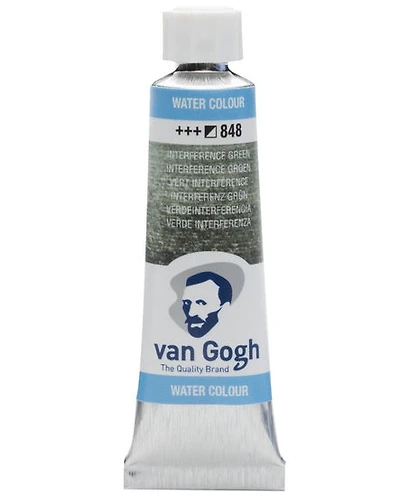 Aquarelle van gogh vert interférence - 10ml série 2