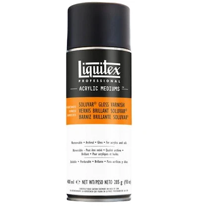 Vernis aérosol soluvar brillant - 400ml