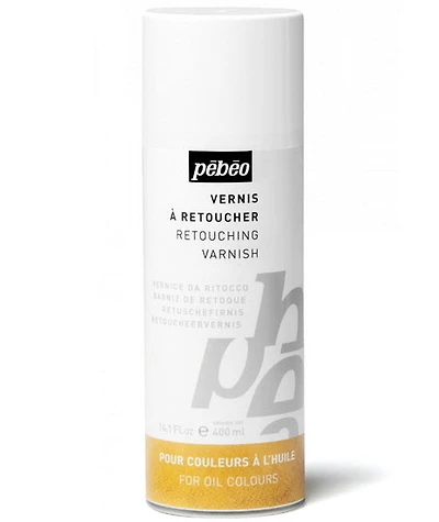 Retouch varnish spray - oil colours - 400ml