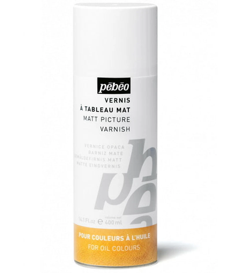 Vernis à tableau aérosol - couleurs à l'huile - 400ml - mat