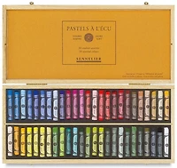 Coffret - pastels à l’écu (50)