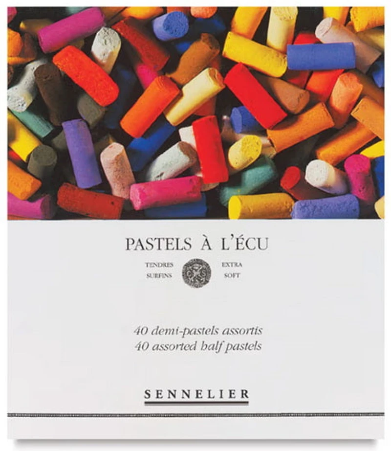 Set half-pastels à l'écu