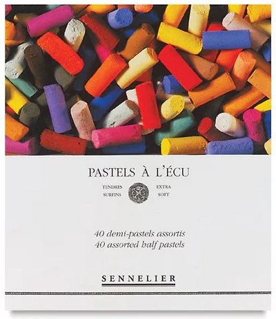 Set half-pastels à l'écu