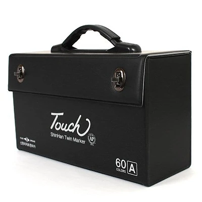 Ens. 60 marqueurs double pointe touch a