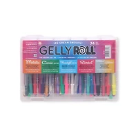 Ens. 74 stylos gel gelly roll