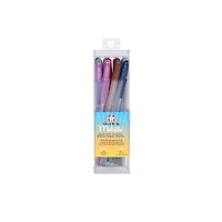 Ens. 16 stylos gel gelly roll métalliques