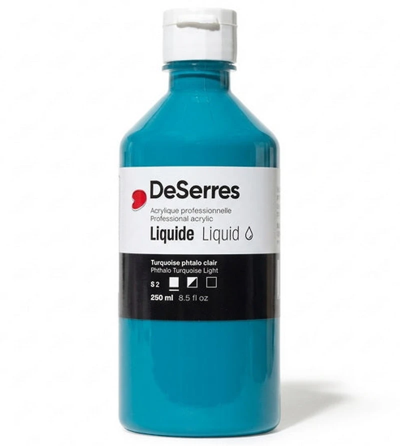 Liquid Acrylic Phthalo Turquoise Light Series 2