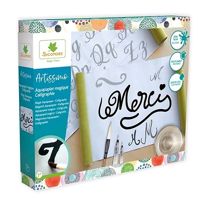 Kit artissimo - aquapapier magique calligraphie
