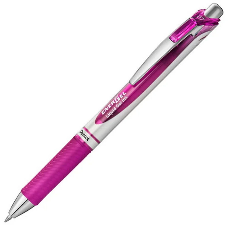 Stylo gel rétractable energel magenta 0.7mm