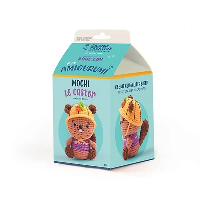 Kit crochet minigurumi - castor
