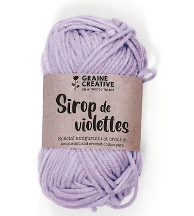 Fil amigurumi - sirop de violette