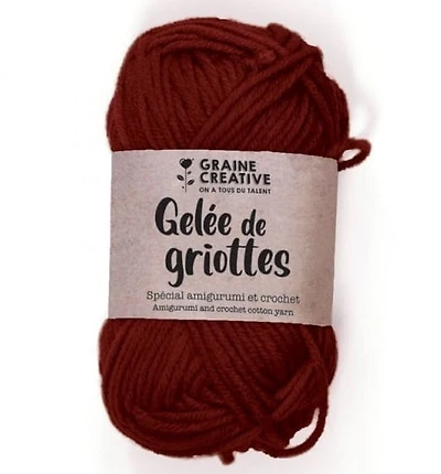 Fil amigurumi - gelee griotte